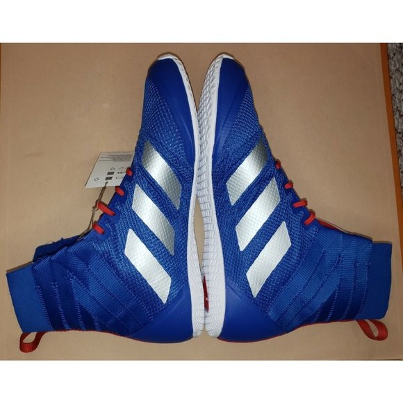 Adidas Speedex 18 Boxing Shoes Blue FZ5308 Men\'s Size 7.5 = Women\'s 8.5 NWOB main image 12